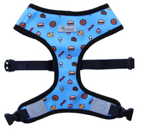 REVERSIBLE DOG HARNESS - Faileo + Eat Clean, Harnesses - MOO AND TWIG