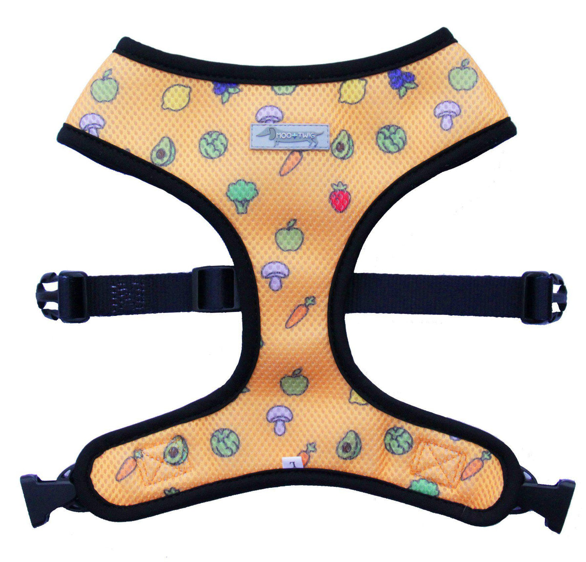 REVERSIBLE DOG HARNESS - Faileo + Eat Clean, Harnesses - MOO AND TWIG